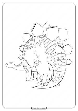 Free Printable Animals Dinosaur Coloring Pages 32