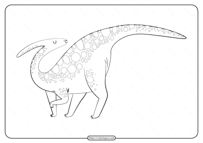 free printable animals dinosaur coloring pages 34