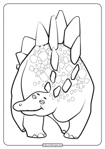 free printable animals dinosaur coloring pages 37