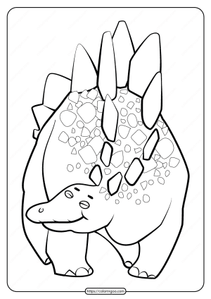 Free Printable Animals Dinosaur Coloring Pages 37