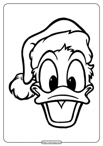 free printable donald duck pdf coloring page 19