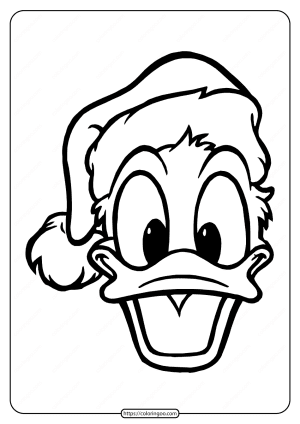 free printable donald duck pdf coloring page 19