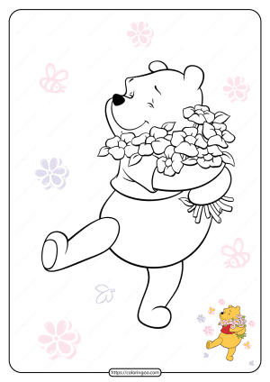 Printable Winnie the Pooh Pdf Coloring Pages 11
