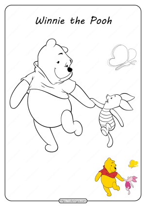 Printable Winnie the Pooh Pdf Coloring Pages 13