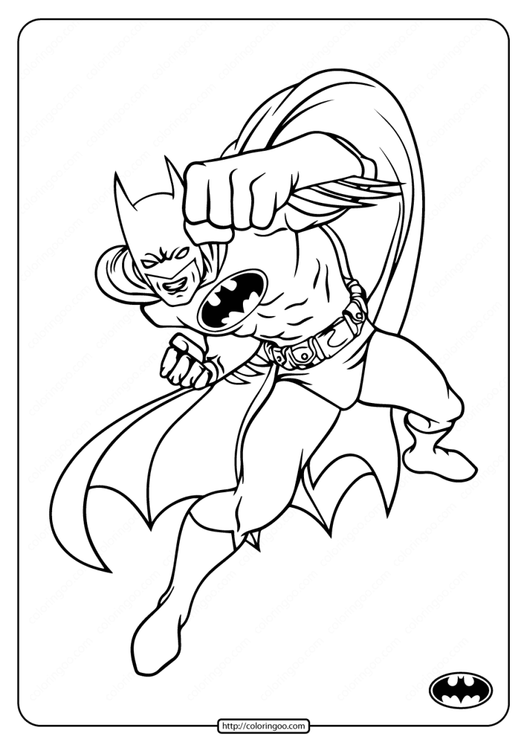 Printable Little Batman Coloring Pages - Free Printable Coloring Pages ...