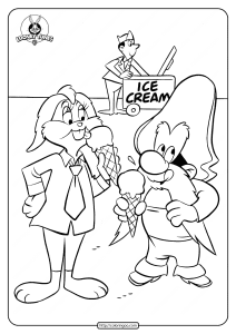 free printable yosemite sam coloring pages