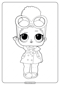 printable lol surprise boss queen coloring pages