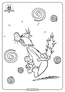 Printable The Looney Tunes Pdf Coloring Book - Free Printable Coloring ...