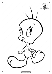 printable tweety coloring pages