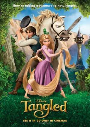 Tangled Film Poster