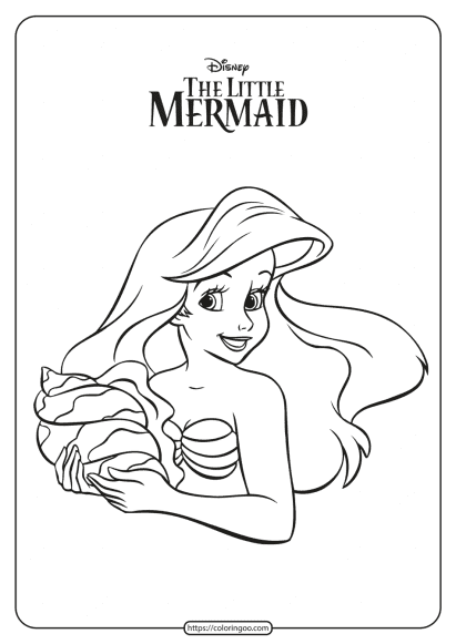 the little mermaid ariel coloring pages