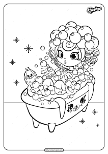 printable bubbleisha shopkins coloring pages