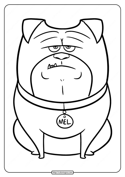 printable dog coloring pages