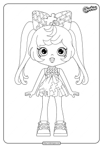 printable shopkins pia puzzle coloring pages