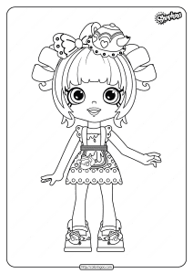 printable shopkins tippy teapot coloring pages