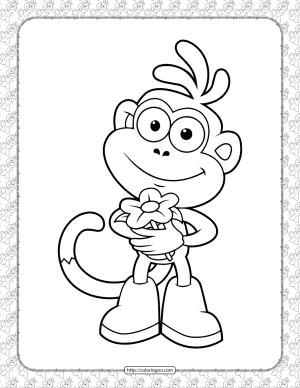 Free Printable Boots Coloring Pages