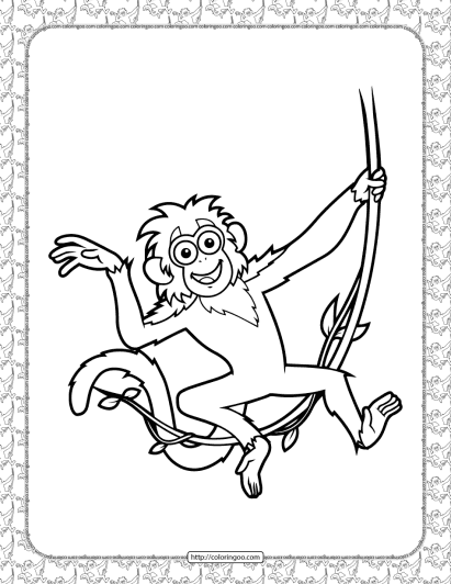 printable bobo coloring page