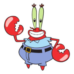 Printable Mr. Krabs Coloring Page