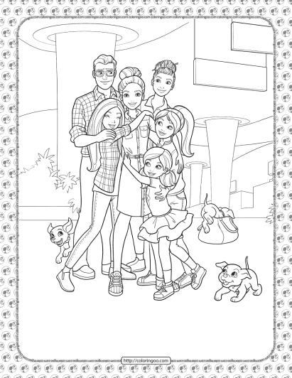 barbie princess adventure coloring pages 06