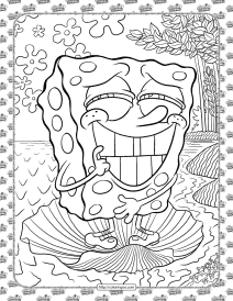 spongebob squarepants coloring pages