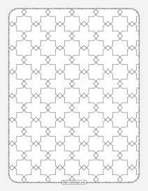 free printable geometric pattern 027