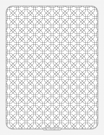 free printable geometric pattern 030