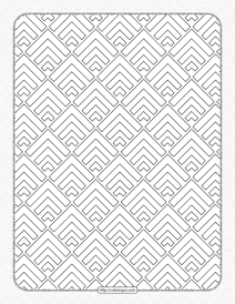 free printable pdf geometric pattern 036