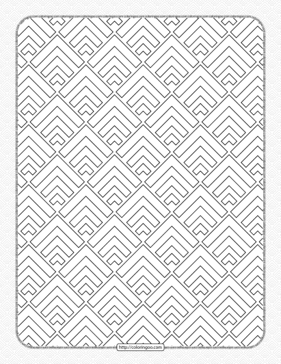 free printable pdf geometric pattern 036