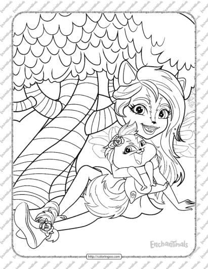 printable sage skunk coloring pages for kids