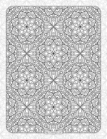 printable ornamental mandala coloring pages 06