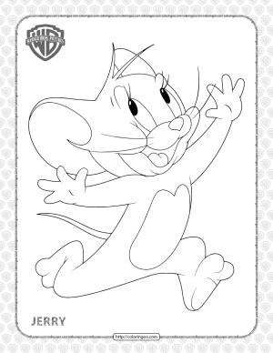 Printable Tom and Jerry Coloring Pages