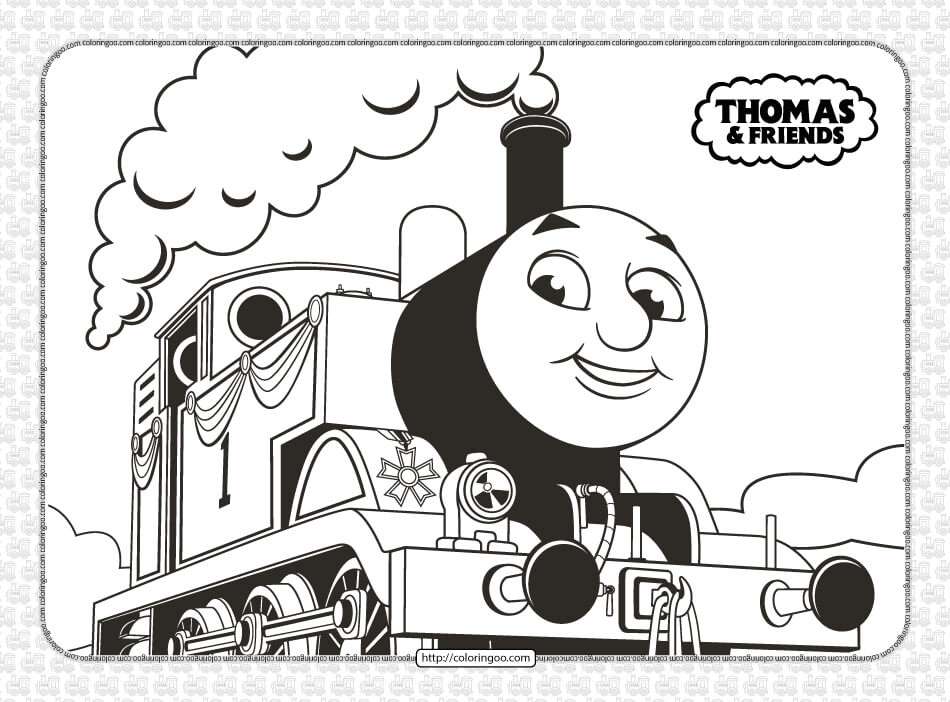 Printables Thomas and Friends Coloring Pages Free Printable Coloring