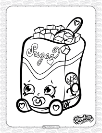 free printable shopkins sugar lump coloring page