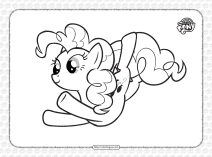 free printable mlp pinkie pie coloring pages