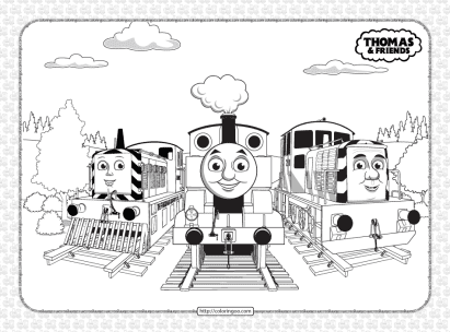 printable thomas and friends pdf coloring sheets