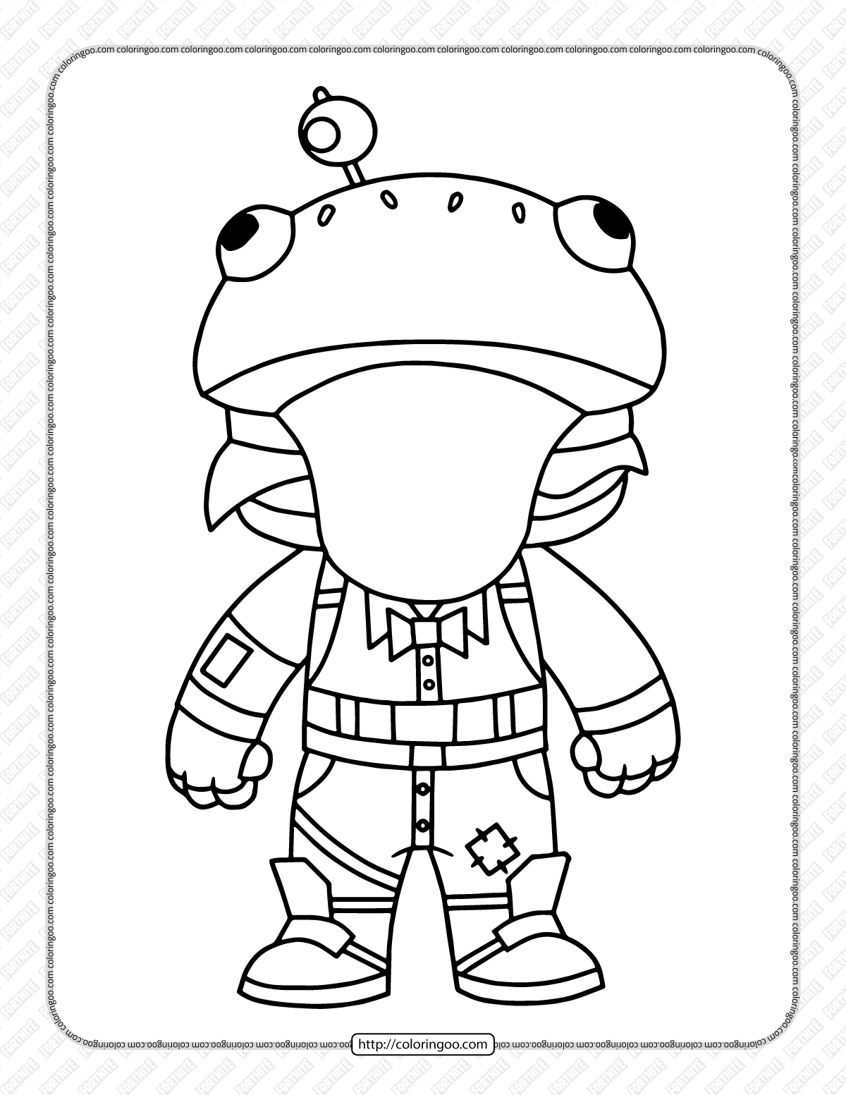 chibi fortnite coloring pages 06