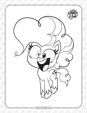Free Pony Life Pinkie Pie Pdf Coloring Pages