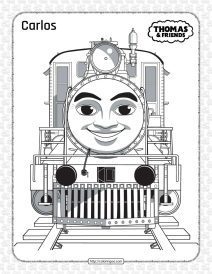 printable thomas and friends carlos coloring page