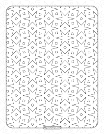 Free Printable Pdf Geometric Pattern 039