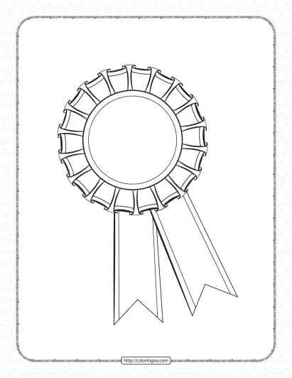 free printable rosette pdf outline sheet