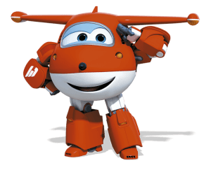 Super Wings Jett Coloring Page for Kids