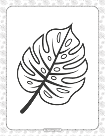 Free Printable Simple Flower Coloring Pages