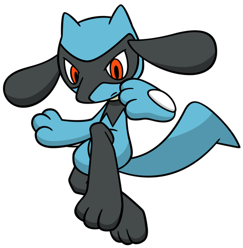 Pokemon Riolu Coloring Pages