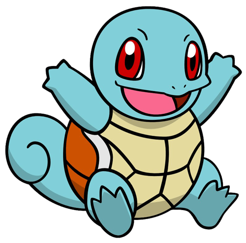 Pokemon Squirtle Coloring Page