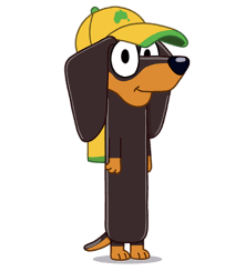 Bluey Snickers Coloring Pages