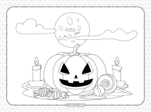 halloween coloring pages for kids