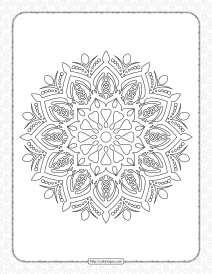 luxury mandala coloring pages for adults