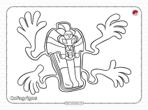 pokemon cofagrigus coloring page