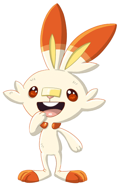 Pokemon Scorbunny Coloring Pages for Kids