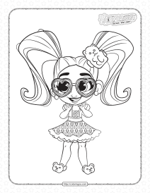 fashion doll dee dee coloring pages for girls